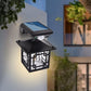 مصباح جداري يعمل بالطاقة الشمسية بتقنية LED مزود بمستشعر حركة للحديقة Applique murale solaire LED avec capteur de mouvement