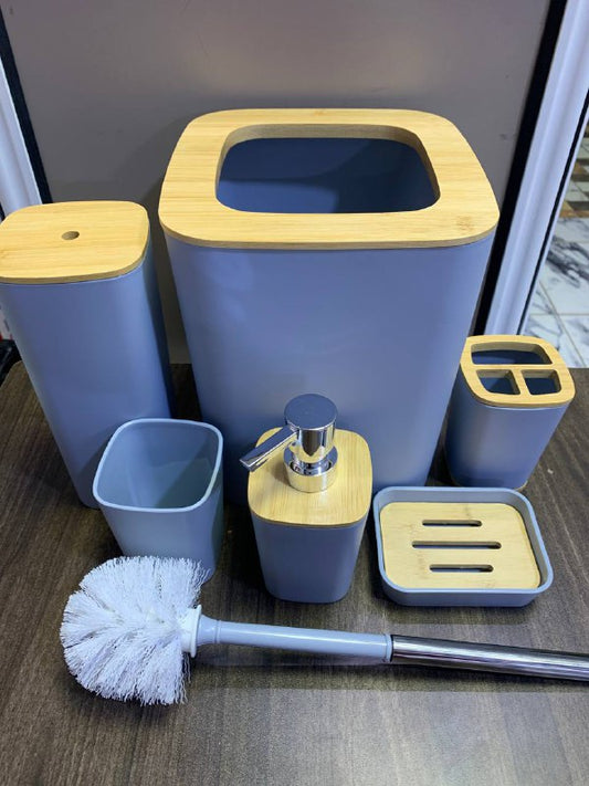 منظم لوازم الحمام 6PCS Bathroom Set