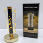 مصباح طاولة LED يعمل باللمس بثلاثة أضواء، قابل لإعادة الشحن عبر USB Creatice table lamp