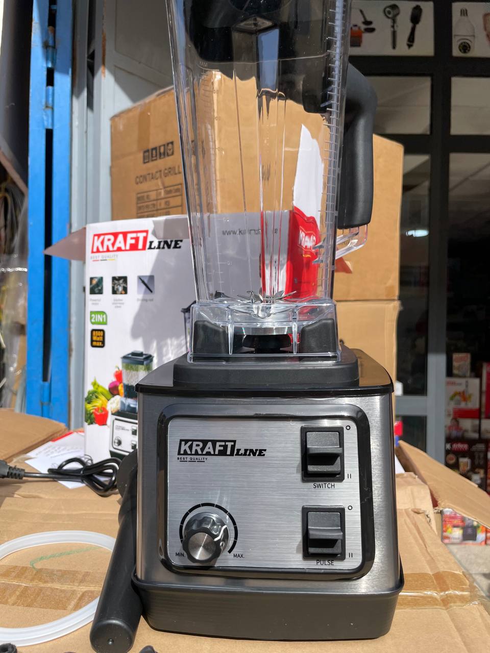 خلاط متعدد الأغراض سعة 2.5 لتر 2in1 8500W MAX KRAFT 2.5L Multi-Purpose Blender MJ020