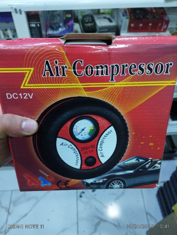 Air Compressor Gonfleur De Pneus voitures Mini Pompe à Air Electrique مضخة هواء كهربائية صغيرة