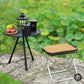 Tabouret pliant de camping ultra-compact