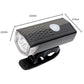 Lampe de vélo rechargeable USB, 3 modes d'éclairage, phare avant مصباح دراجة قابل لإعادة الشحن عبر USB بثلاثة أوضاع، مصباح أمامي للدراجة
