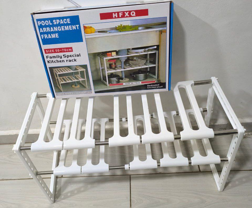 Pool Space Arrangement Frame إطار ترتيب تحت حوض المطبخ