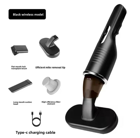 Car Vacuum Cleaner Mini aspirateur portable et rechargeable مكنسة كهربائية صغيرة محمولة وقابلة لإعادة الشحن