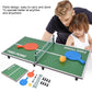 Ping Pong jeu table طاولة لعب تنس صغيرة محمولة متعددة الوظائف