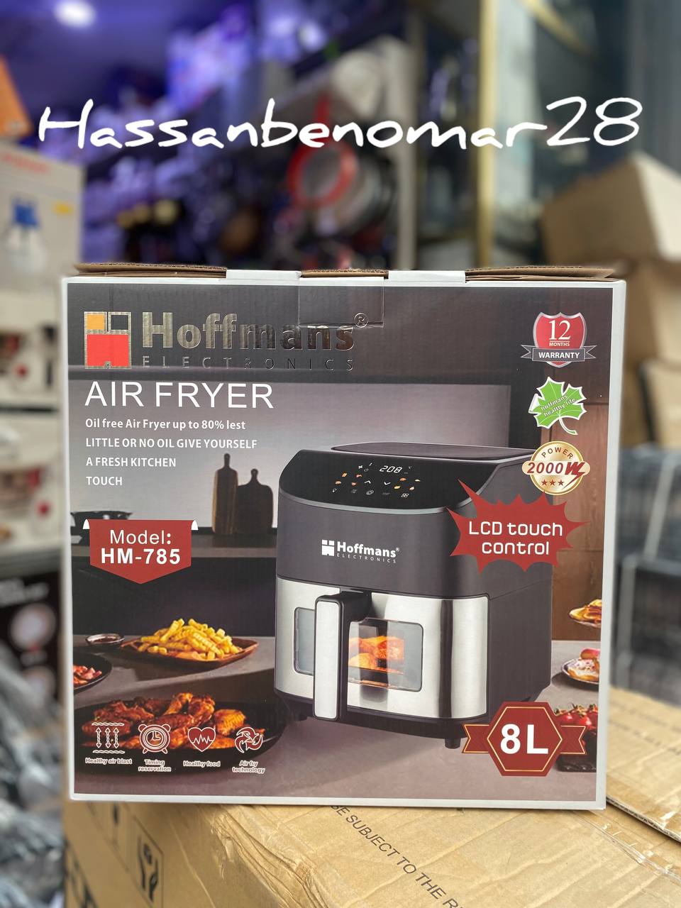 Air Fryer Hoffmans HM-785 8L