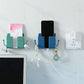 Multifunctional wall mount mobile phone holder حامل هاتف محمول متعدد الوظائف يمكن تثبيته على الحائط