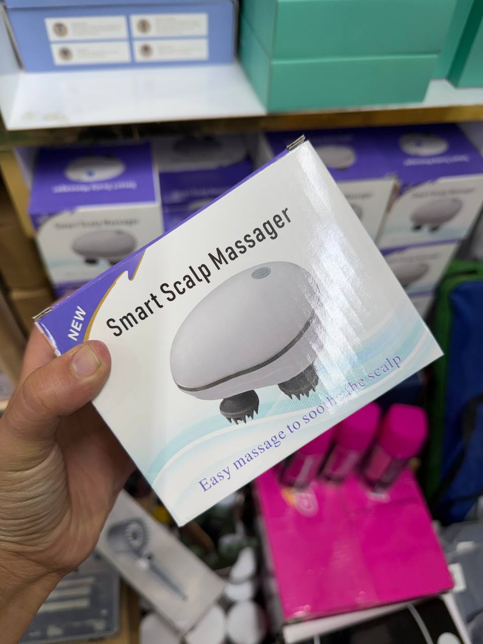 Masseur de cuir chevelu intelligent Smart Scalp Massager مدلك فروة الرأس الذكي