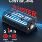 Inflateur de pneu Compresseur d'air portable, pompe à air sans fil pour pneus de voiture منفاخ إطارات محمول، ضاغط هواء، مضخة هواء لاسلكية لإطارات السيارات