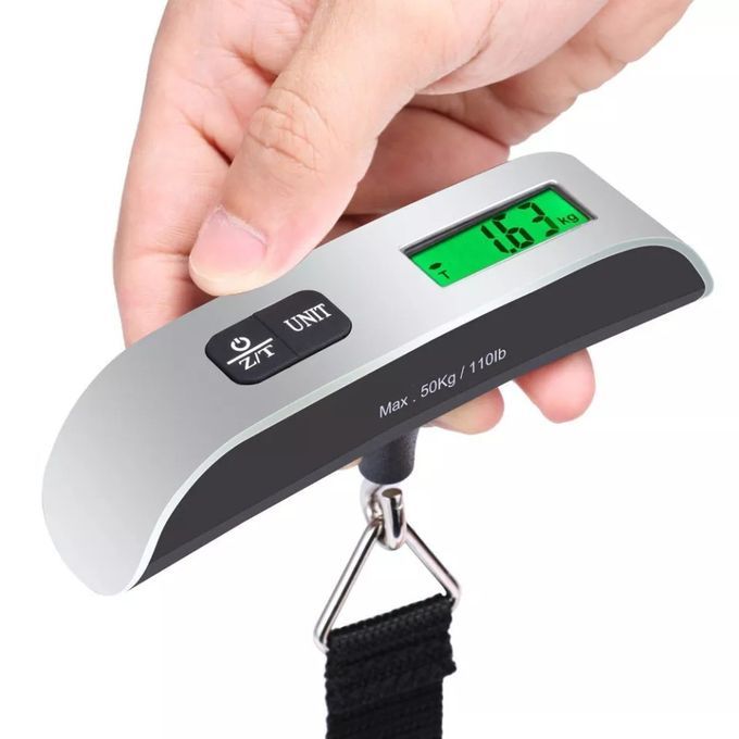 Pèse Bagages digitale LCD Balance Électronique Portable ميزان رقمي للأمتعة المحمولة بحجم 50 كجم