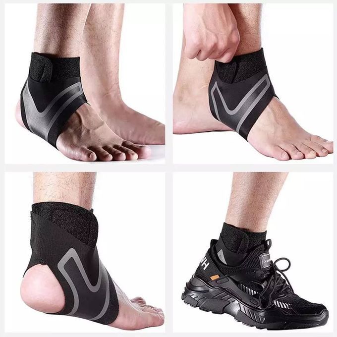 Attelle de cheville à Compression Réglable Sport دعامة الكاحل الضاغطة القابلة للتعديل لتخفيف آلام الرياضة وتثبيت الأوتار