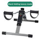 Leg Pedal Exerciser Mini vélo d'exercice portable avec pédales machine de musculation vélo d'entraînement des jambes et des bras