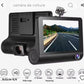 كاميرا لوحة قيادة للسيارة Dashcam voiture 4 pouces, 3 objectifs
