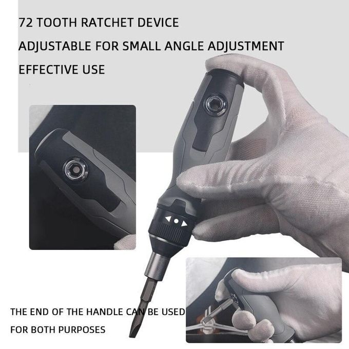 Boite Tournevis à cliquet Tournevis de précision Douilles مجموعة مفكات براغي سقاطة 42 في 1، مفكات براغي دقيقة، مقابس، أدوات إصلاح الهواتف والحواسيب الشخصية و حقيبة