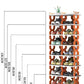 Shoe rack  X-Tower Max Double-Sided Shoe Rack with Wheels خزانة أحذية