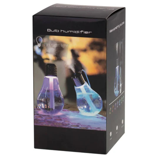 فواحة مرطبة للهواء LED مع كابل USB سعة 400ml Bulb Humidifier