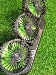 Three headed cehicle Fan