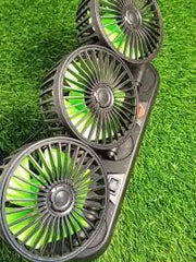 Three headed cehicle Fan