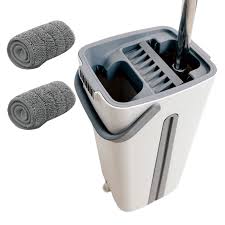 Balai avec seau essoreur مكنسة ممسحة مع دلو عصر