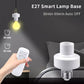 حامل مصباح لاسلكي للتحكم عن بعد Support de lampe Led sans fil E27
