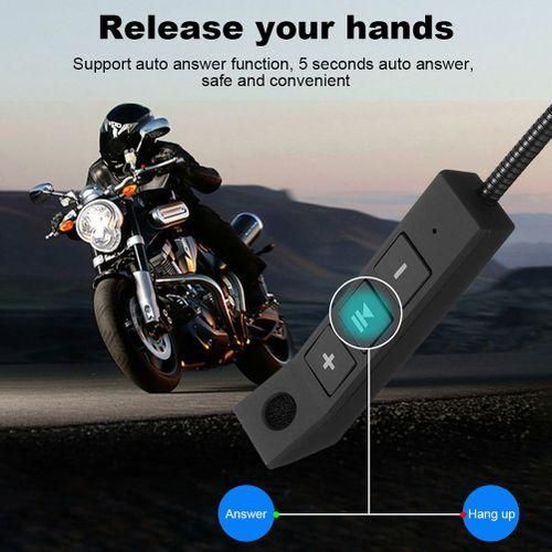 Casque de Moto Mains Libres Bluetooth خوذة دراجة نارية مزودة بتقنية بلوتوث للتحدث الحر، وميكروفون مدمج، وخاصية تقليل الضوضاء، ومقاومة للماء