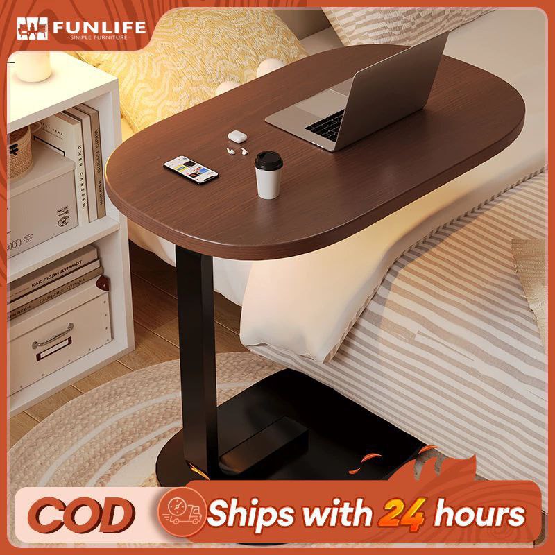 Side Table Set Table d'Appoint en Forme de C