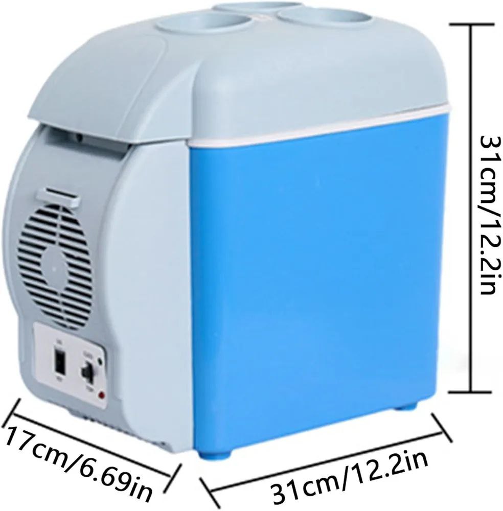 Port Able Electronic 7.5L ثلاجة صغيرة مبرد كهربائي كبير السعة 12فولت 220V