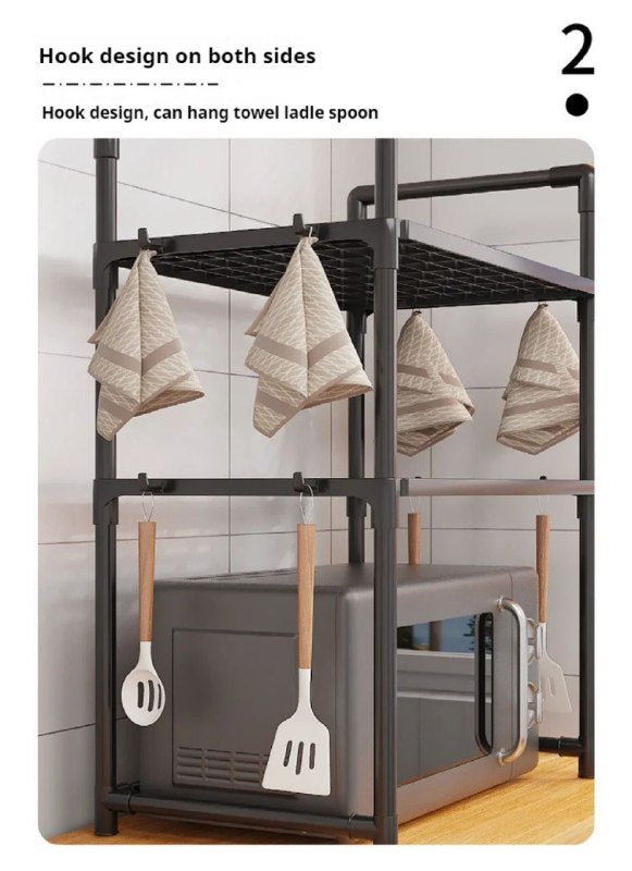 Microwave Storage Rack