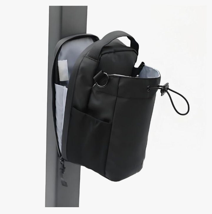 حقيبة رياضية متعددة الاستخدامات للرجال والنساء مع حامل زجاجة