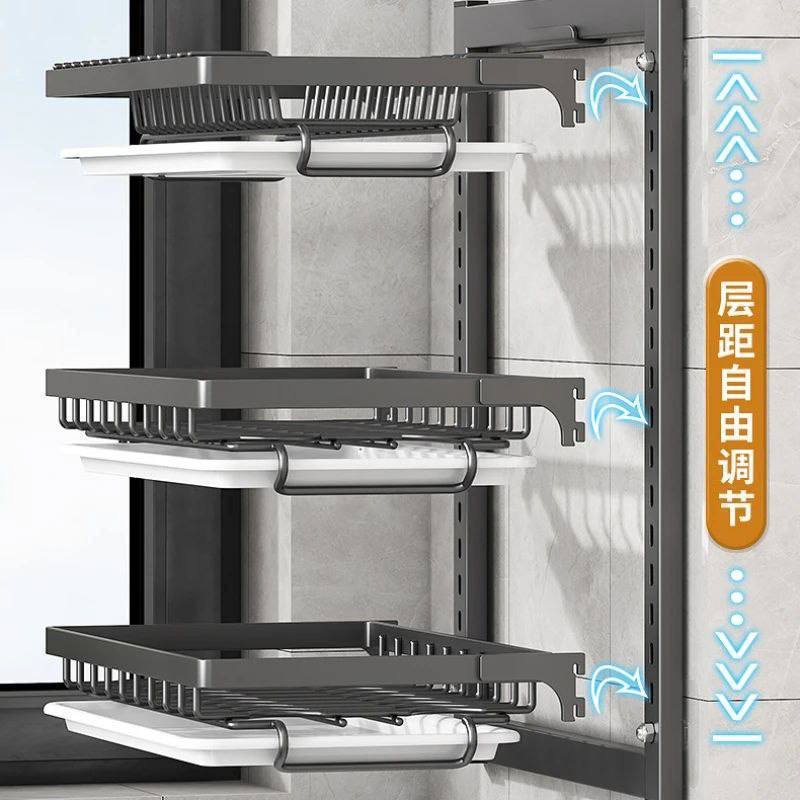 قطارة الأواني الجديدة مصنوعة من الفولاذ غير قابل للصدأ  58×30×15.5cm