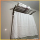 رف مناشف، رف حمام، رف مناشف من الفولاذ المقاوم للصدأ للحمام Porte-Serviettes, Étagère De Salle De Bain Étagère À Serviette en Acier Inoxydable