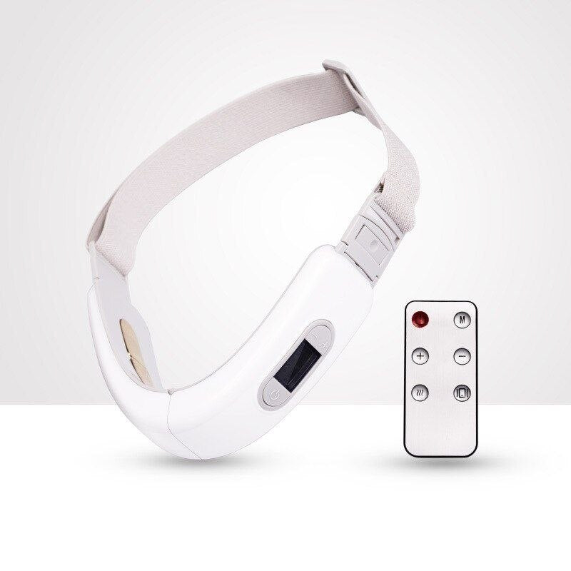 INTELLIGENT FACIAL MASSAGE  Appareil de massage double menton intelligent en V مدلك الذقن المزدوج الذكي على شكل حرف V