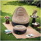كرسي قابل للنفخ مع مسند للقدمين، أريكة قابلة للنفخ Fauteuil gonflable avec repose-pieds