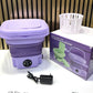 غسالة ملابس قابلة للطي متعددة الوظائف Multi-Function Folding Washing Machine Machine à laver pliable multifonction