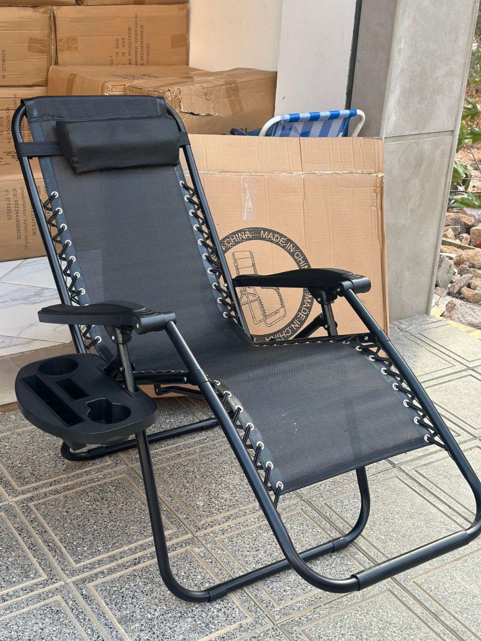Balançoire de chaise longue de jardin, chaises de jardin inclinables