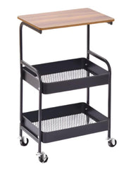 Chariot de rangement à 3niveaux MULTIFONCTIONAL STORAGE RACK عربة تخزين بثلاثة أرفف