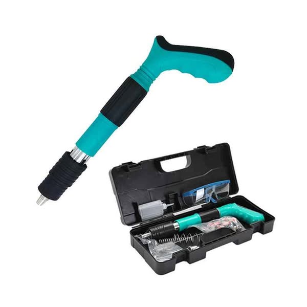 مسدس مسامير يدوي صغير من الصلب، قابل للتعديل Pistolet à clous manuel en acier mini