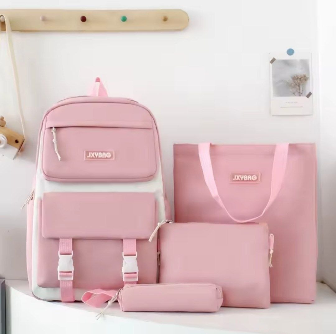 حقيبة ظهر مدرسية مكونة من 4 قطع Sac à dos scolaire 4 pièces