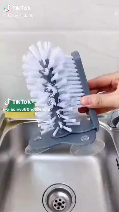 Cup washing brush Brosse de nettoyage des verres et bouteilles أداة غسل الأواني دو تصميم رائع متعددة الإستعمالات