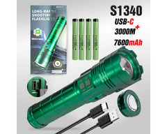 مصباح يدوي LED Lampe torche LED AK177-T 50W