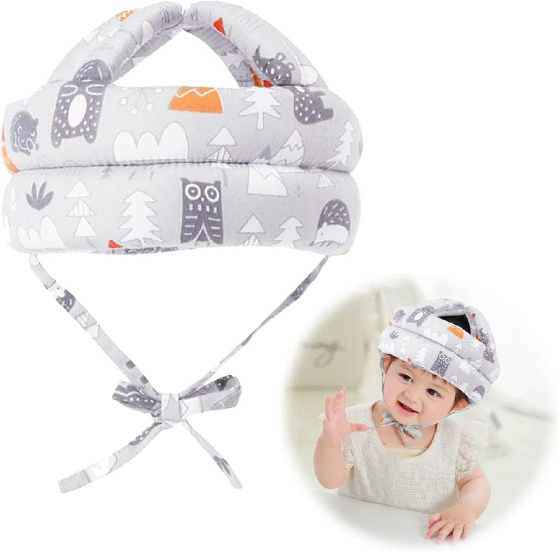 خودة أمان لحديثي الولادة حماية لرأس الطفل وظهره Casquette Anti-collision pour bébé