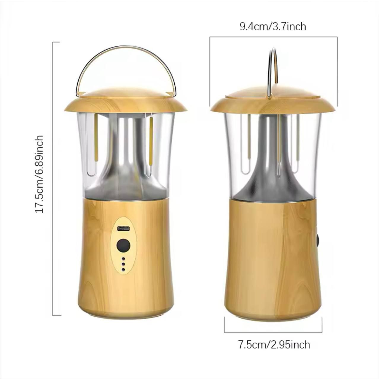 Camping light Lanterne de Poche Étanche pour Aventures en Plein Air