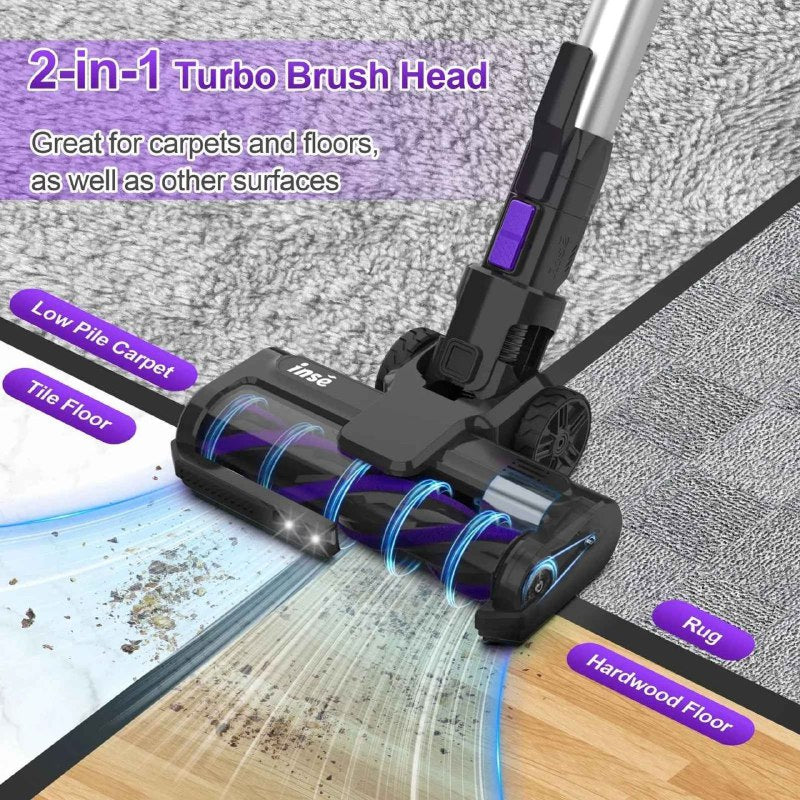 Aspirateur balai avec filtre HEPA, 13.8 kPa مكنسة كهربائية يدوية مع فلتر هواء