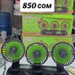 Three headed cehicle Fan