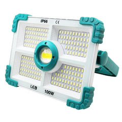 PROJECTEUR SOLAIRE Portable Solar Lamp 100W 188 LED مصباح شمسي محمول 100 واط 188 مصباح LED