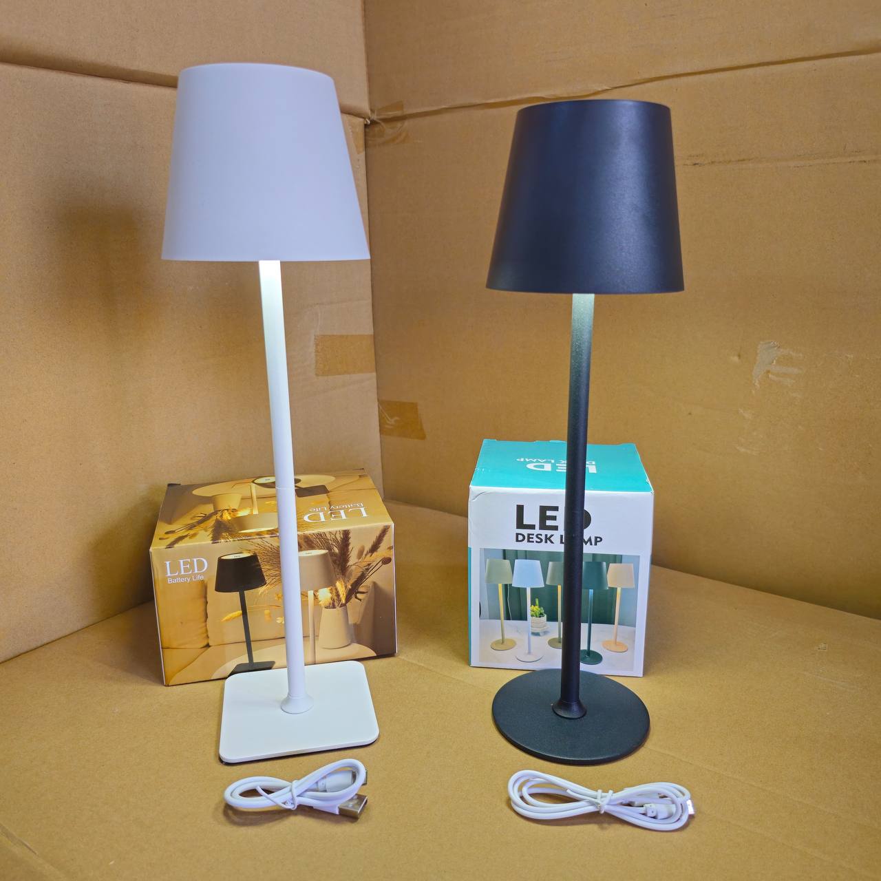 Lampe de table rechargeable LED