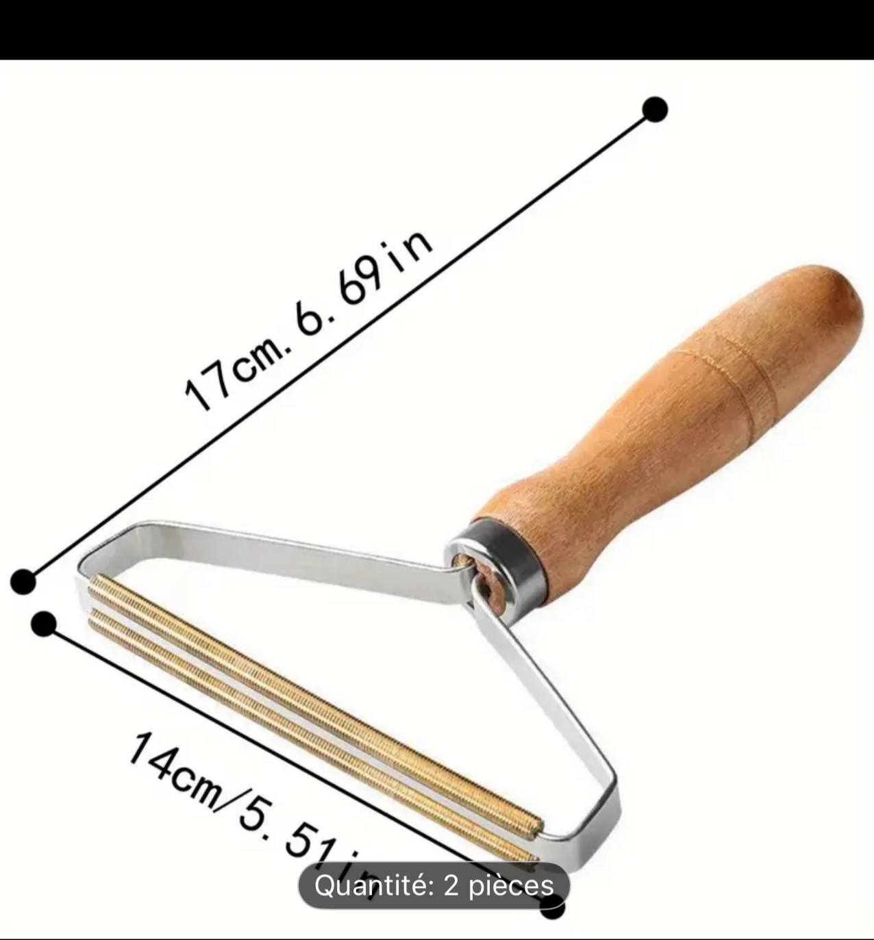 Brosse pour enlever les poils d'animaux sur vêtements فرشاة لإزالة شعر الحيوانات الأليفة من الملابس