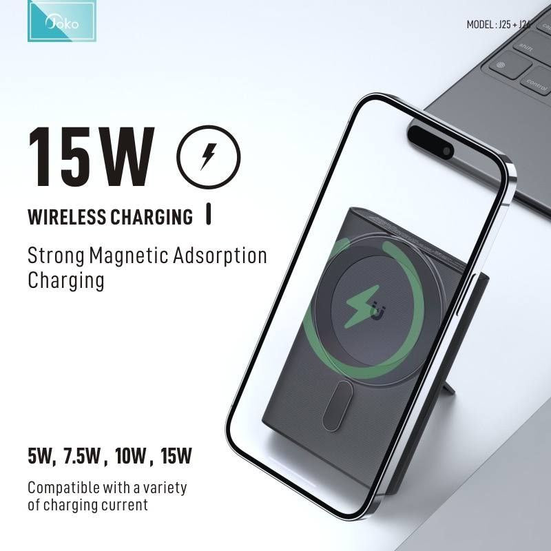 Magnetic Weireless Charging 15W 10000mAh PD 20W شحن لاسلكي مغناطيسي