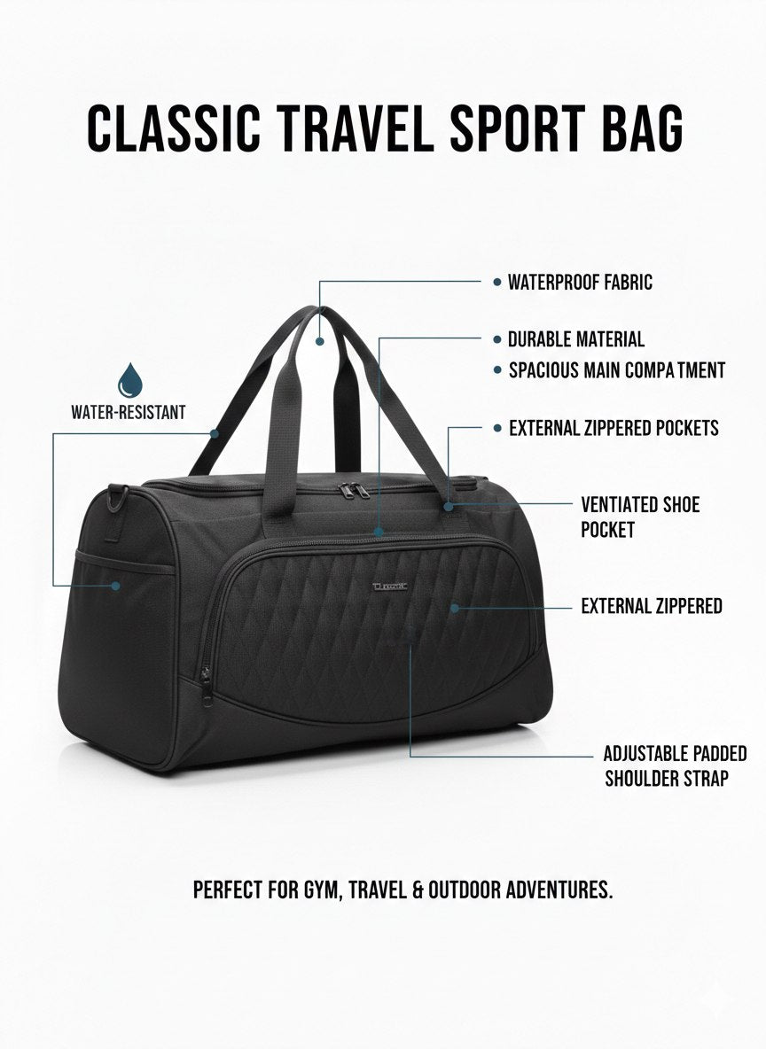 حقيبة حمل رجالية مربعة